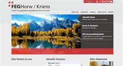 Desktop Screenshot of feg-kriens.ch